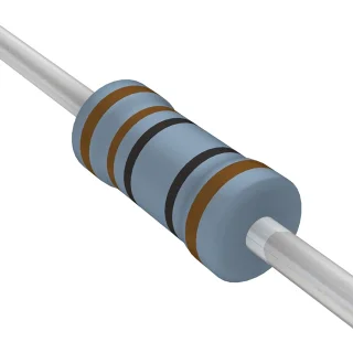 נגד 110 Ohm 1% 1/4W סרט מתכת צירי