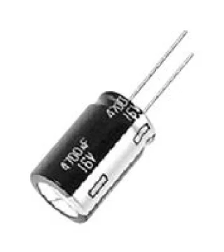 קבל אלקטרוליטי 4.7µF 100V קוטבי רדיאלי