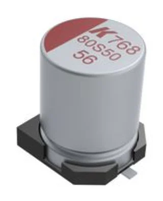 קבל אלקטרוליטי פולימרי 270µF 35V SMD - ESR 0.022Ω