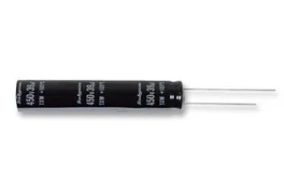 קבל אלקטרוליטי 120µF 420V רדיאלי קוטבי