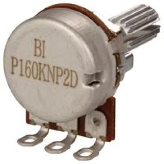 פוטנציומטר לוגריתמי BI TECHNOLOGIES P160 - 10K