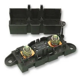 בית פיוז להברגה לפנל - MEGA - 500A 32V