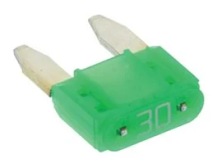 פיוז לרכב - LITTLEFUSE MINI 297 BLADE - 30A 32V