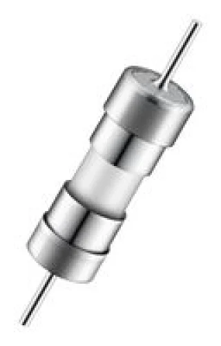 פיוז קרמי למעגל מודפס - 6.3A - 3.6X10MM - FAST BLOW