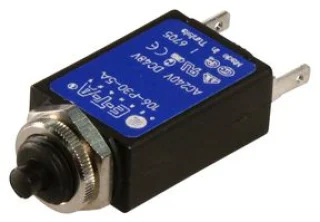 מנתק מעגלים - סדרה 106 - 5A , 240VAC / 48VDC