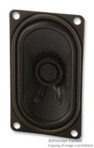 רמקול מסוכך מגנטית - FULL RANGE - 8OHM - 2W - 70X40MM