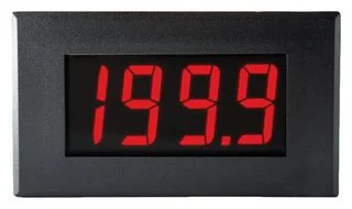 מד תצוגה (פנל מטר) דיגיטלי - 3.5 ספרות - 19MM - DC VOLTAGE