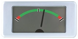 מד מתח (וולטמטר) אנלוגי - 31MM X 14MM , 0-1V