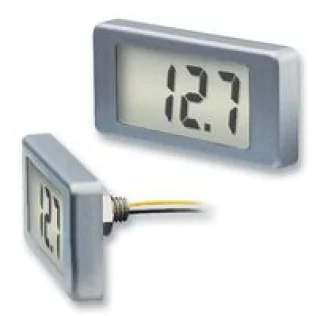 מד תצוגה (פנל מטר) דיגיטלי - 3 ספרות - 12.5MM - 4V ~ 25V