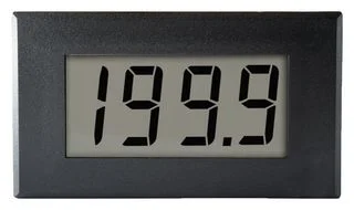 מד תצוגה (פנל מטר) דיגיטלי - 3.5 ספרות - 19MM - 4MA ~ 20MA
