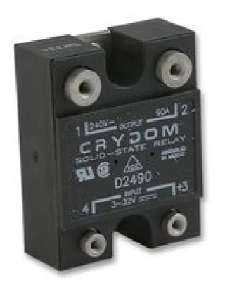 ממסר SPST-NO , 24VAC ~ 280VAC , 90A - SSR