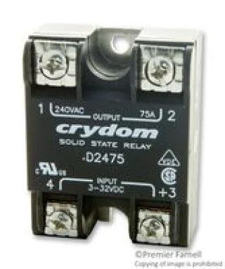 ממסר SPST-NO , 24VAC ~ 280VAC , 75A - SSR