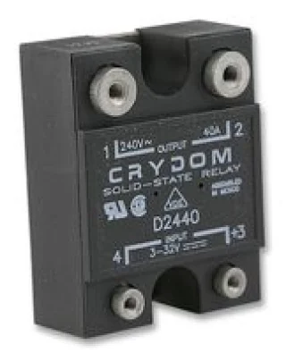 ממסר SPST-NO , 24VAC ~ 280VAC , 40A - SSR