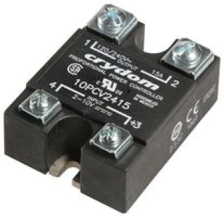 ממסר SPST-NO , 100Vrms ~ 240Vrms , 15A - SSR