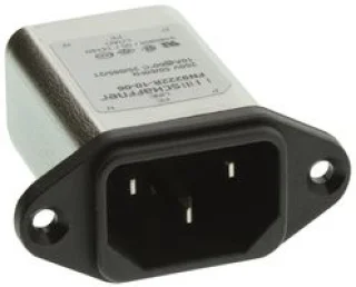 מסנן EMC / RFI עם כניסת מתח IEC - סדרה 10A - FN9222