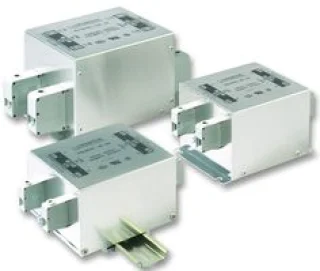 מסנן EMC / RFI עם חיבור לפאנל - סדרה 25A - FN2410