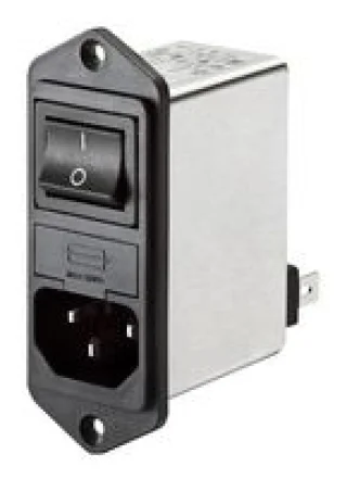 מסנן EMC / RFI עם כניסת מתח IEC - סדרה 4A - FN286