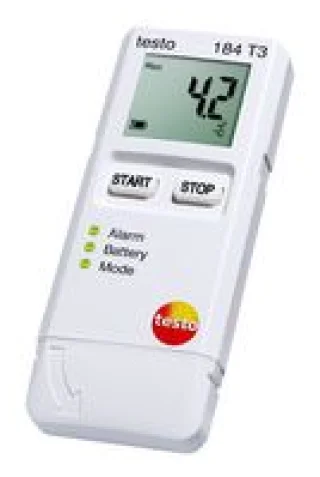 אוגר נתונים - טמפרטורה , 40000 זכרונות , TESTO 184-T3
