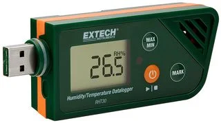 אוגר נתונים - טמפרטורה / לחות , 48000 זכרונות , EXTECH RHT30