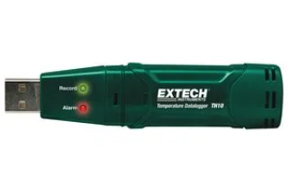 אוגר נתונים - טמפרטורה , 32000 זכרונות , EXTECH TH10