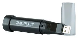 אוגר נתונים - טמפרטורה , 32510 זכרונות , LASCAR EL-USB-TC