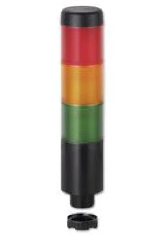 רמזור התראה - 3 קומות - (LED , 24V (AC/DC