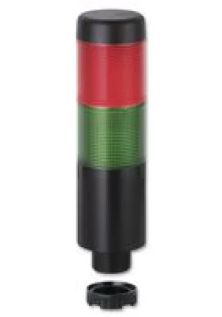 רמזור התראה - 2 קומות - (LED , 24V (AC/DC