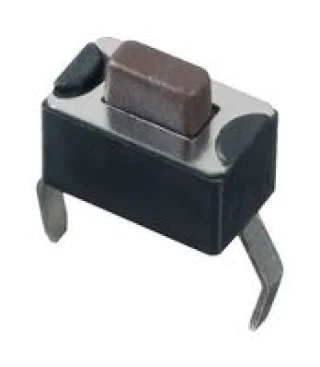 מתג טקטילי 0.05A 12VDC 160gf 3.5mm x 6mm THT