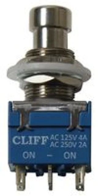 מפסק רגל - DPDT ON/OFF - SOLDER TAGS - 250V 2A