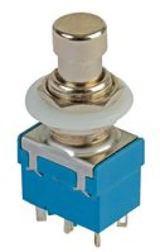 מפסק רגל - 3PDT ON/OFF - SOLDER TAGS - 250V 2A