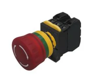 מפסק חירום פטריה מואר SPST-NO & SPST-NC , PUSH-PULL - 6V