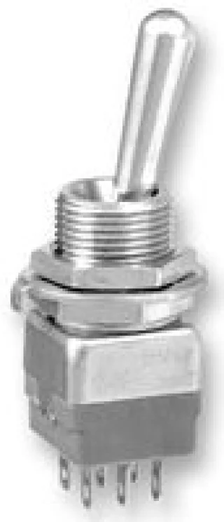 מתג טוגל DPDT On-On 4A