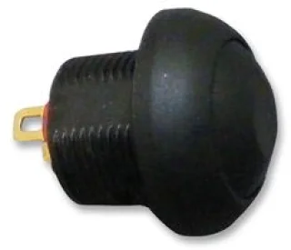 מפסק לחיצה לפנל - מוגן מים SPST N/O - IP67 - שחור