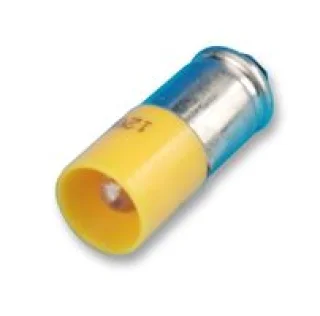 נורת LED עבור מפסקים תעשייתיים מוארים - 28V - צהוב
