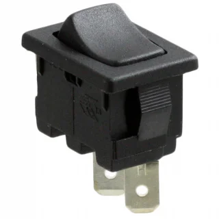מתג נדנדה SPST-NO 16A 250V - התקנת פנל Snap-In