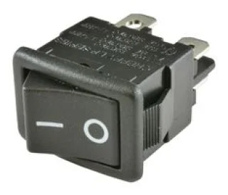 מתג רוקר DPST 10A 250V