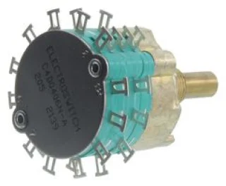 מתג רוטרי 4P6T, 500mA, 125V