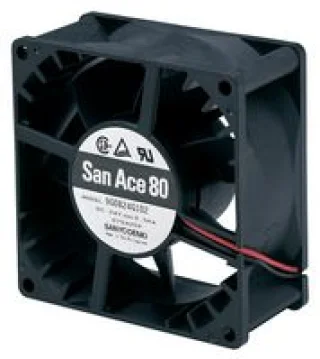 מאוורר צירי DC 12V 80x80 מ