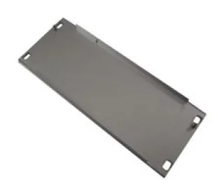 פנל אלומיניום מסוכך למארז 19 אינץ' - 128.4MM X 50.8MM - 3U