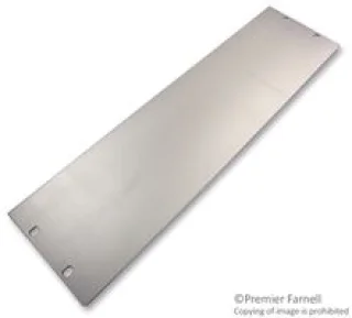 פנל אלומיניום למארז 19 אינץ' - 133.35MM X 483MM - 3U