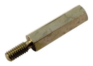 ספייסר משושה מפלדה - זכר/נקבה - M2.5 X 14MM