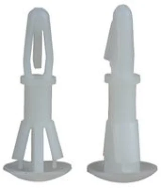 ספייסרים ננעלים מפלסטיק - 12MM