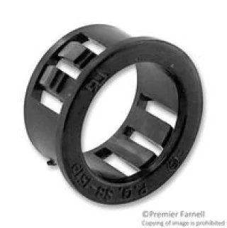 מגני סף מפלסטיק - חור 9.5MM , עובי דופן 0.7MM ~ 1.7MM