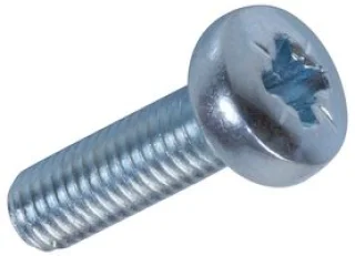 ברגים מפלדה - ראש עגול - פיליפס - M3 X 10MM
