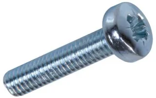 ברגים מפלדה - ראש עגול - פיליפס - M2.5 X 12MM