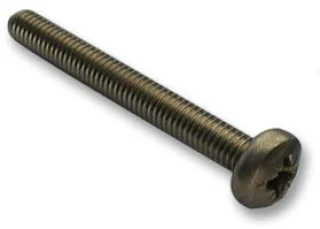 ברגים מנירוסטה - ראש עגול - פיליפס - M3 X 6MM