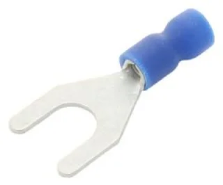 נעל כבל מזלג 6MM - כחול - 100 יחידות