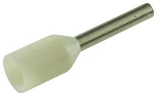 סופיות מבודדות לכבל 0.50MM² - לבן - 100 יחידות