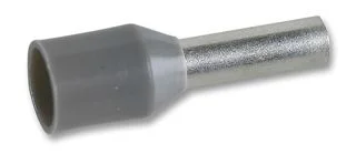 סופיות מבודדות לכבל 2.50MM² - אפור - 100 יחידות