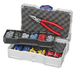 לוחץ לסופיות עגולות - KNIPEX 97 90 06 - 0.25MM² - 16MM²